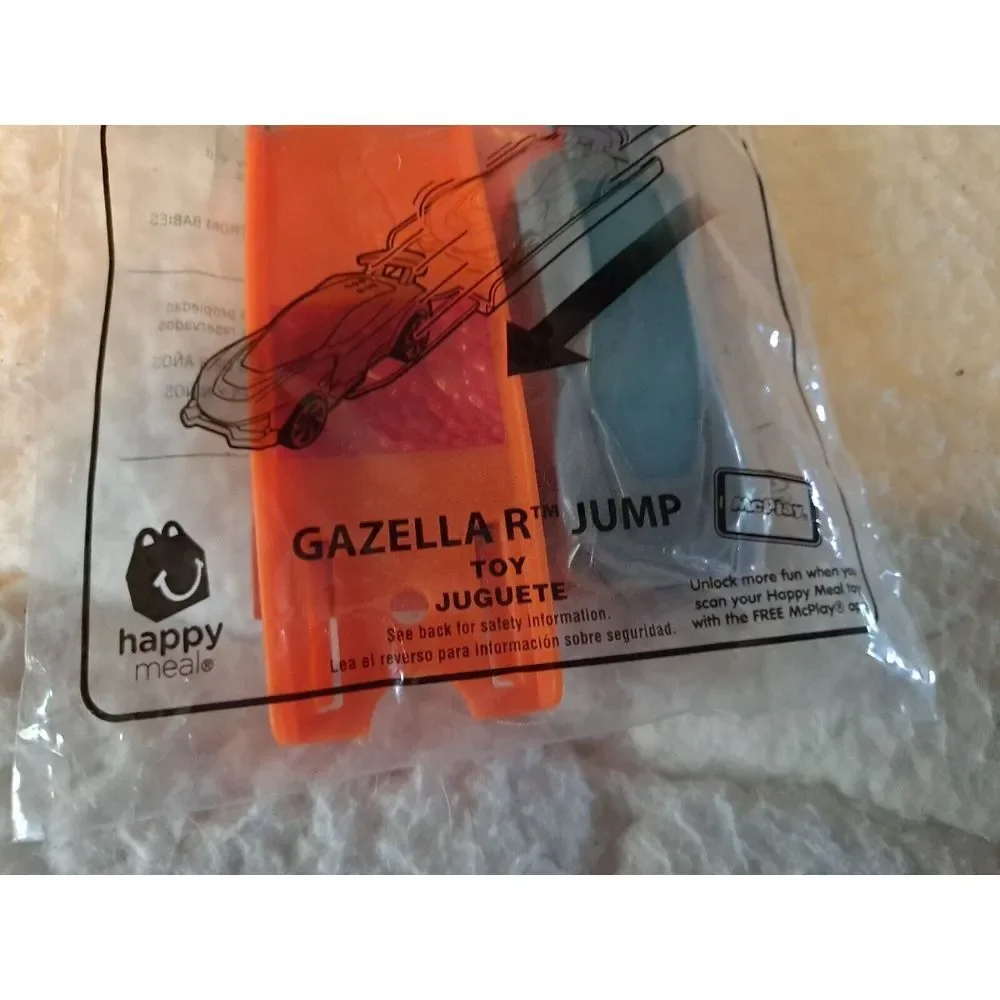 2019 Hot Wheels McDonald's Happy Meal #7 Gazella R Jump‎